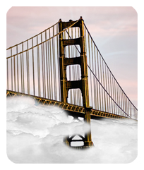 Crossing Over (Bridge) Pink